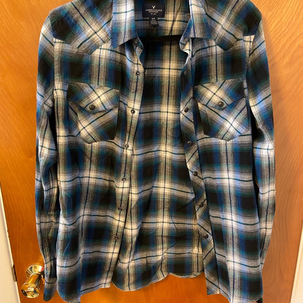 American Eagle Slim Fit flannel